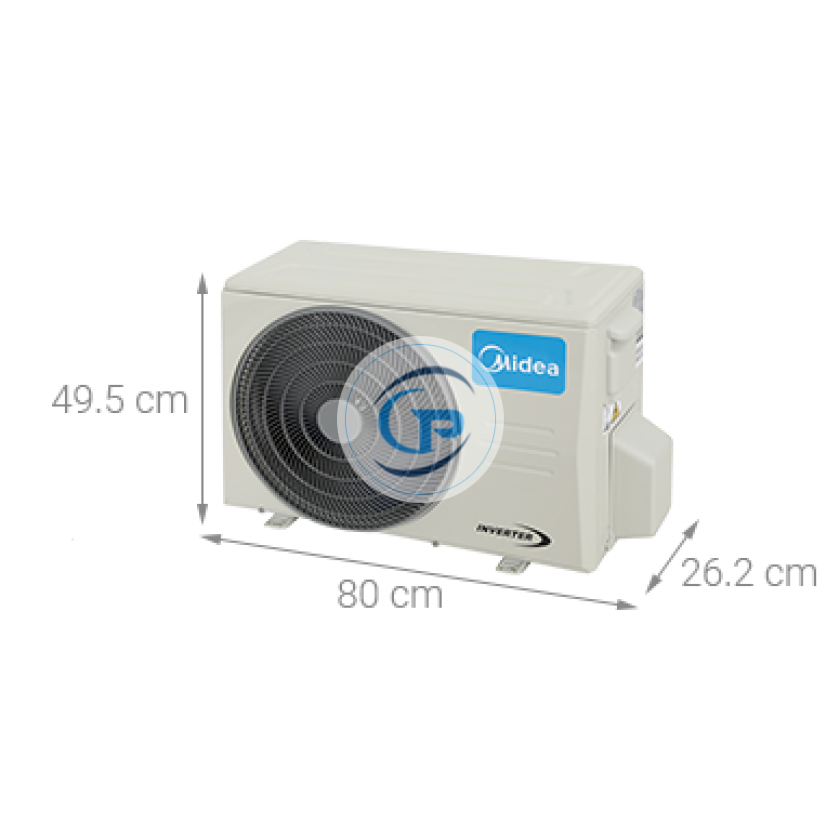 Máy lạnh treo tường Midea Inverter MSAGA-10CRDN8 -1.0hp