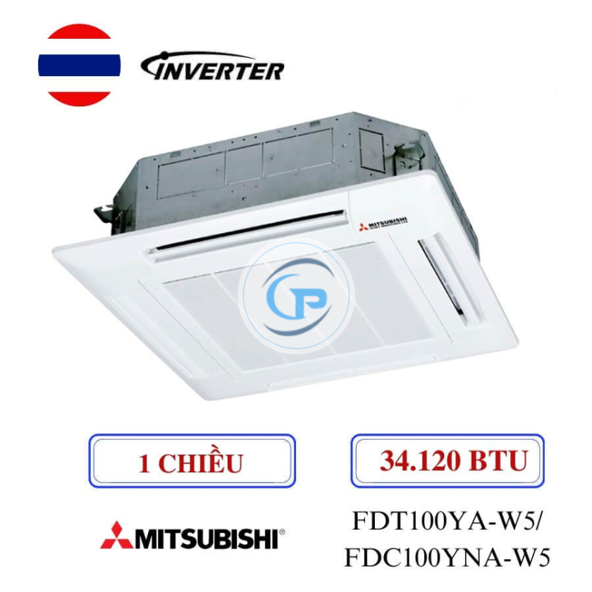 Máy lạnh âm trần Mitsubishi Heavy FDT100YA-W5/FDC100YNA-W5 Inverter-4.0hp