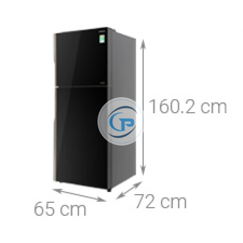 Tủ lạnh Hitachi Inverter R-FVX450PGV9 GBK 339 lít