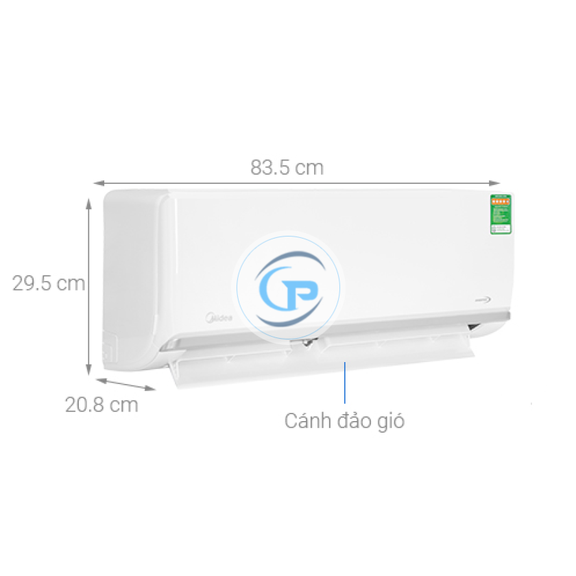 Máy lạnh treo tường Midea Inverter MSAGA-13CRDN8 -1.5hp