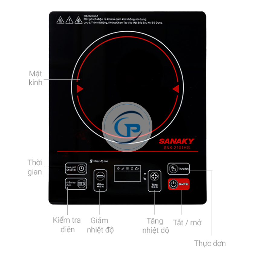 Bếp hồng ngoại Sanaky SNK-2101HG