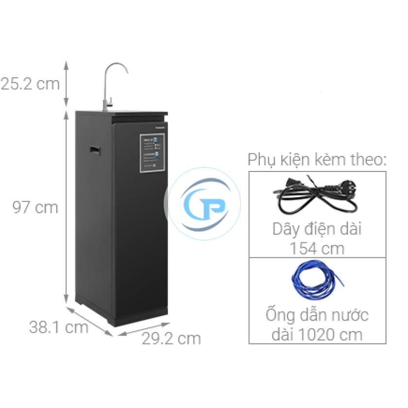 Máy lọc nước RO Panasonic TK-CA811K-VN 6 lõi