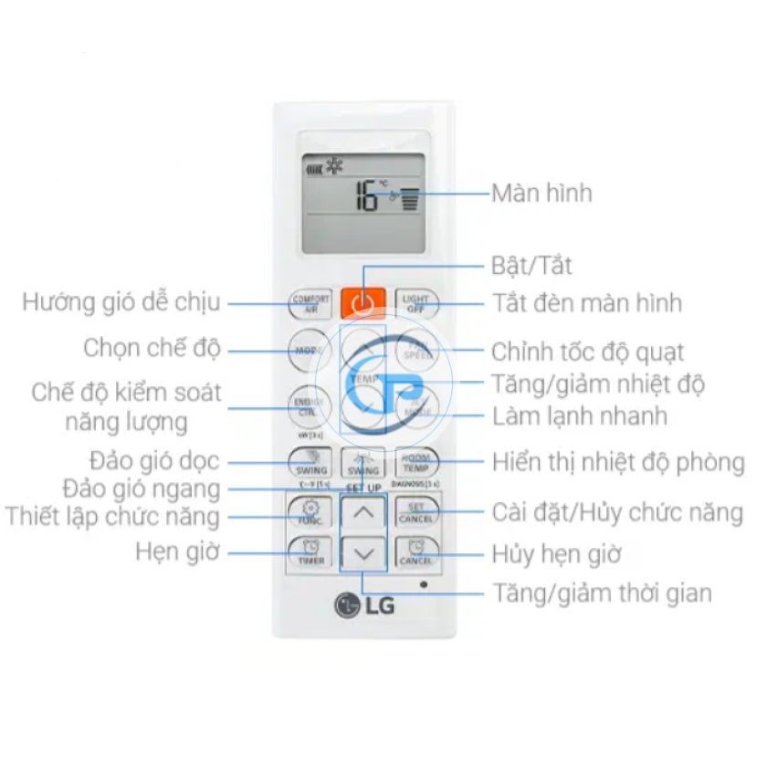 Máy lạnh treo tường LG Inverter V13API1 - 1.5HP