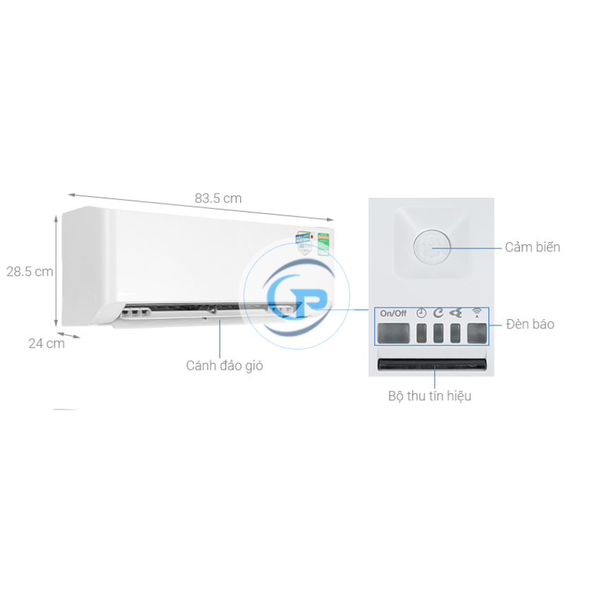 Máy lạnh treo tường Daikin Inverter FTKY25WAVMV – 1.0hp