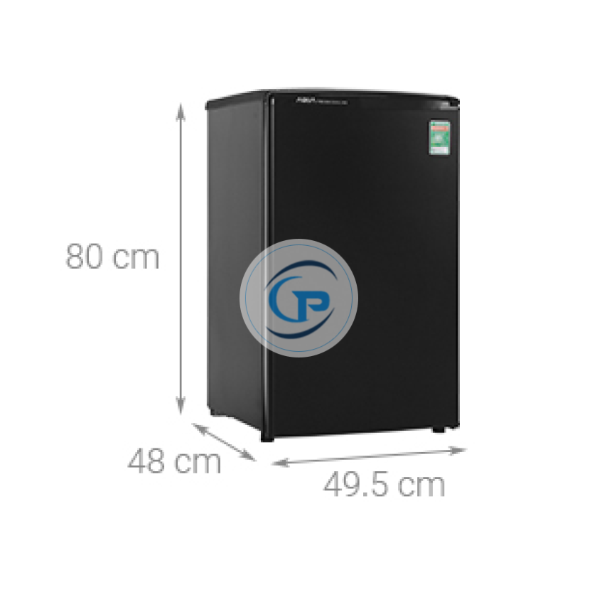 Tủ lạnh Aqua 90 lít AQR-D99FA(BS)