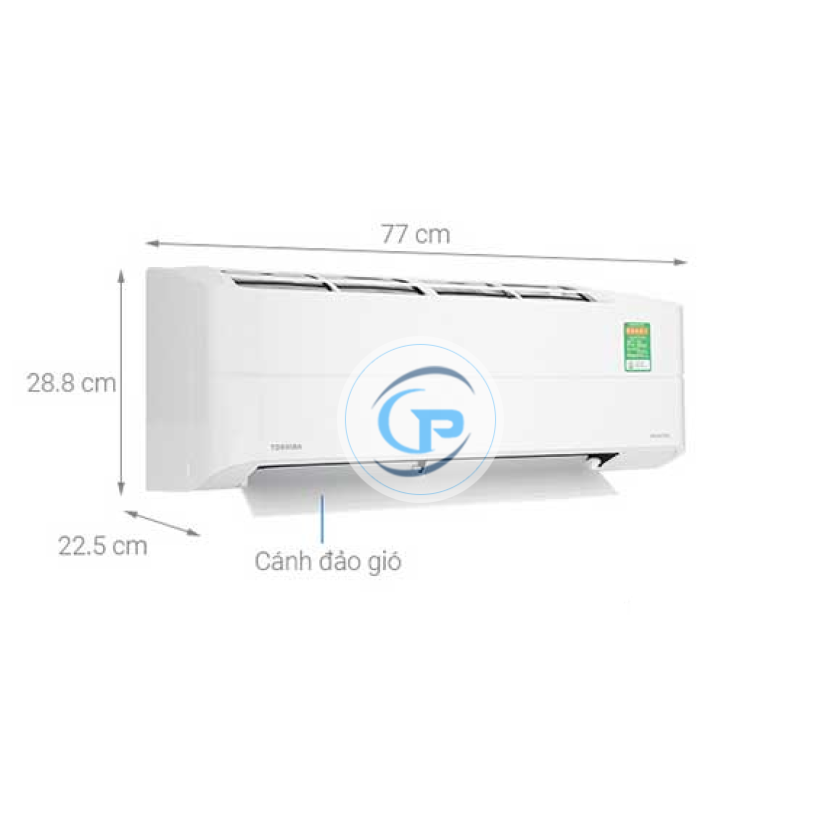 Máy lạnh treo tường Toshiba RAS-H13S4KCV2G-V -1.5hp