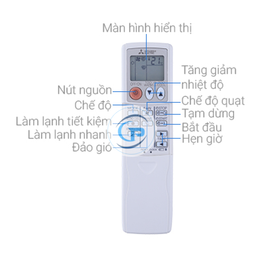 Máy lạnh Mitsubishi Electric MS/MU-JS35VF -1.5hp   