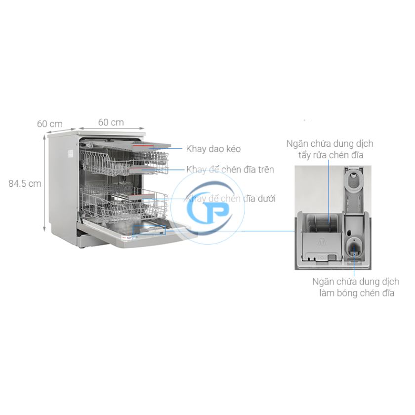 Máy rửa chén độc lập Bosch SMS4ECI26E