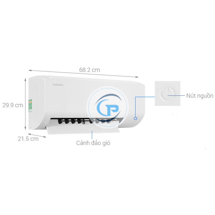Máy lạnh Samsung Inverter AR10DYHZAWKN/SV  1.0 HP