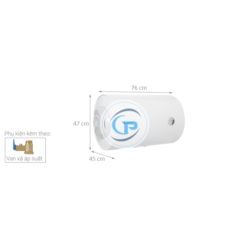 Máy nước nóng gián tiếp Ariston  80 lít PRO R 80 H 2.5 FE