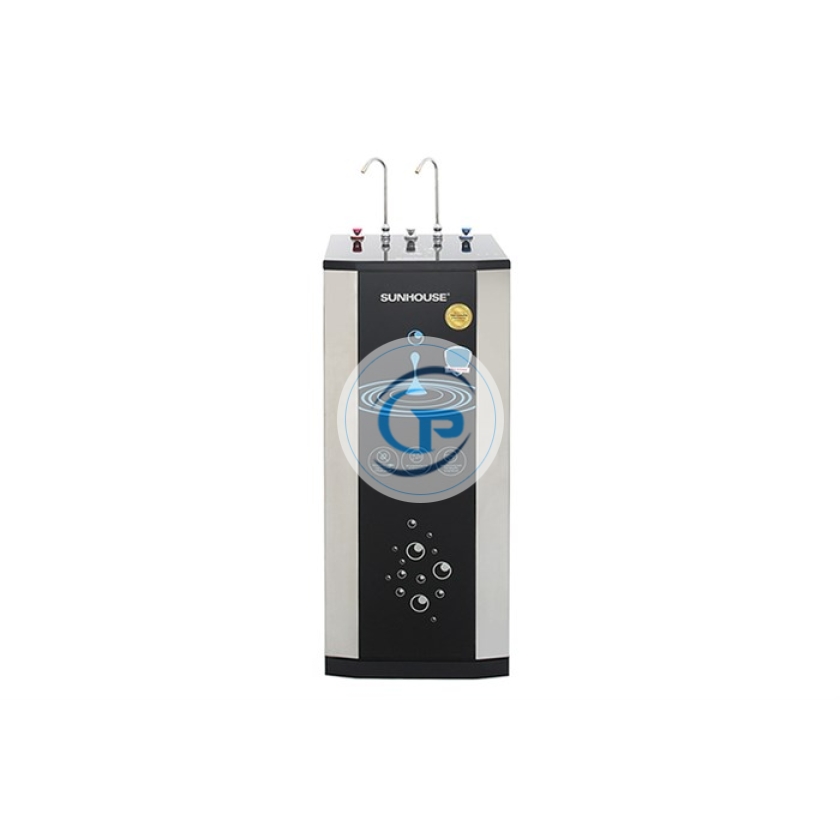 Máy lọc nước RO nóng nguội lạnh Sunhouse SHR76210CK 10 lõi